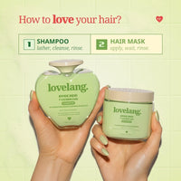 lovelang Avocado + Ceramide Hair Mask | Deep Repair for Damaged Hair, Split Ends & Breakage | Strengthens & Softens | 120ml | Avocado Scent | All Hair Types