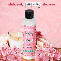 Love Beauty & Planet Cherry Blossom & Tea Rose Indulging Body Wash|Floral Shower Gel for Soft Skin,200ml