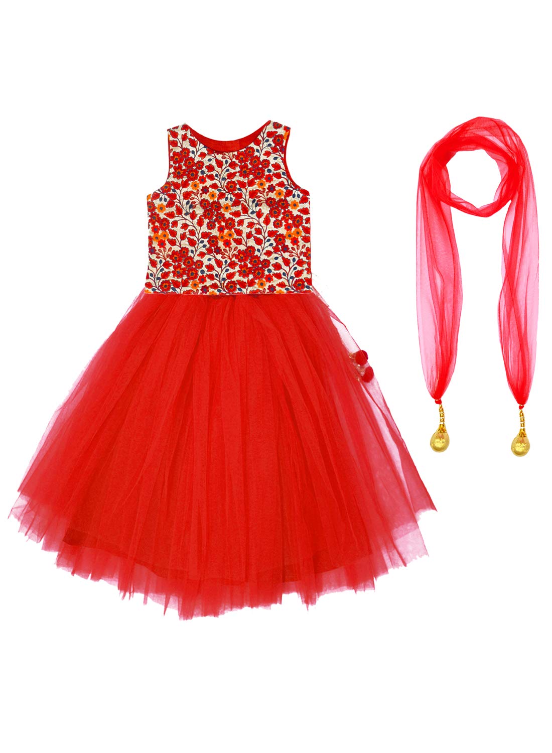 A.T.U.N Girls Lehenga Choli