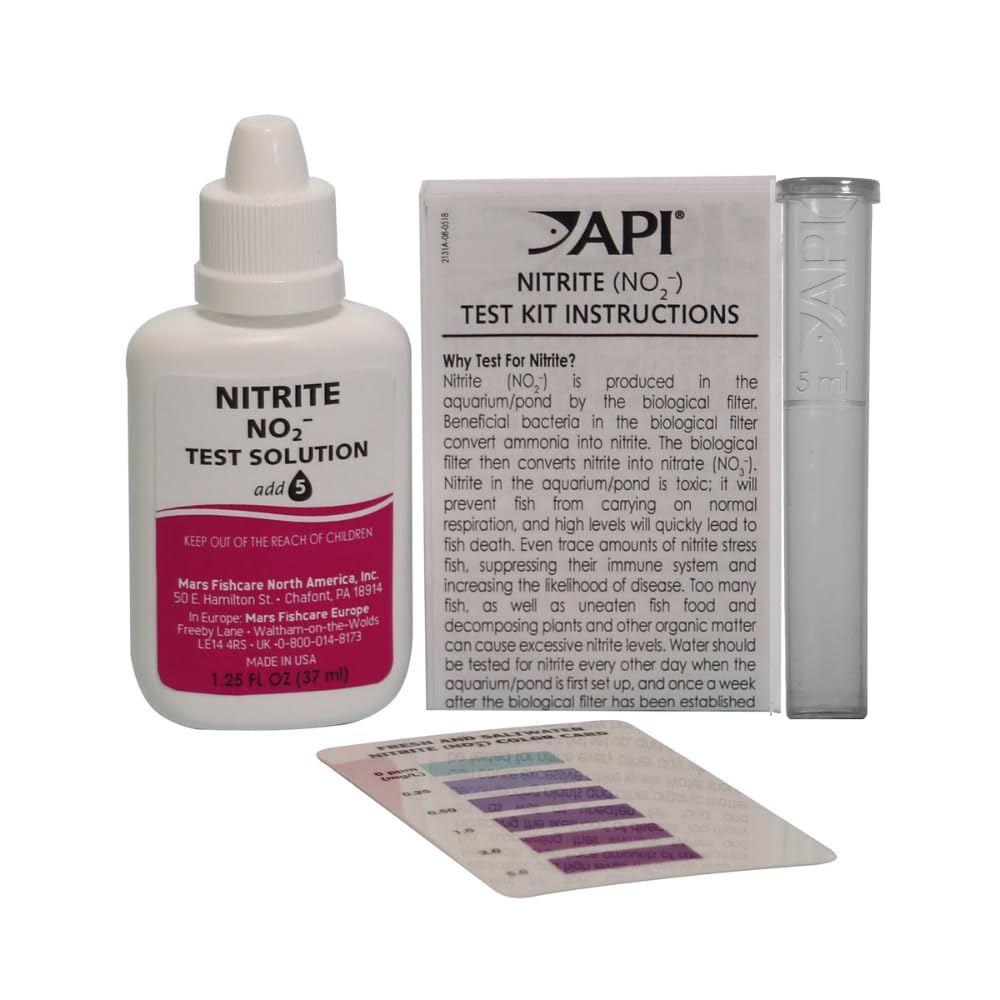 API NITRITE TEST KIT 180-Test Freshwater and Saltwater Aquarium Test Kit