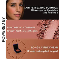 SUGAR Cosmetics Contour De Force Mini Blush for Face | Face Blusher for Face Makeup | Smooth Texture | Matte & Blendable | Paraben & Cruelty Free | 4gm | 02 Pink Pinnacle (Deep Rose Blush)