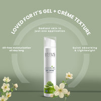 Lotus Herbals WG Bigger Gel Cream_75g + Facial Foam_100g (Set Of 2)
