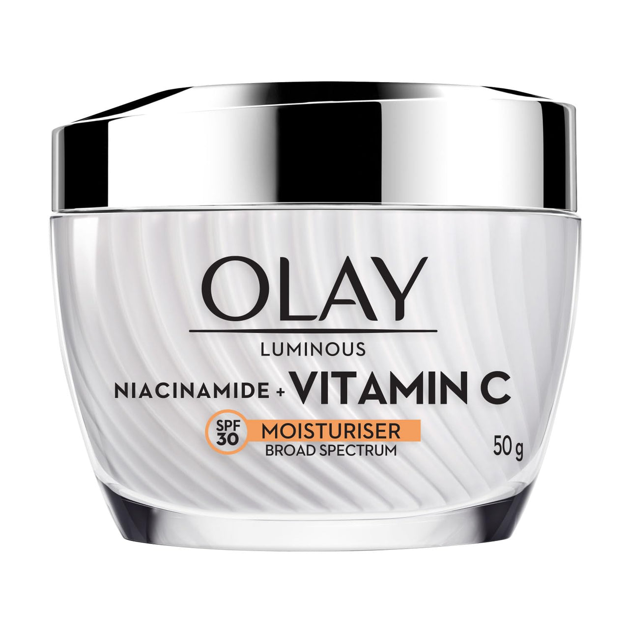 Olay Vitamin C Face Cream with SPF30 l Brightens Skin and Reveals Glow | Smooth Texture with Niacinamide l Paraben and Sulphate Free | Normal, Oily, Dry and Combination Skin l 50g