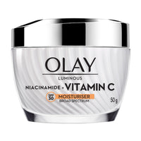 Olay Vitamin C Face Cream with SPF30 l Brightens Skin and Reveals Glow | Smooth Texture with Niacinamide l Paraben and Sulphate Free | Normal, Oily, Dry and Combination Skin l 50g