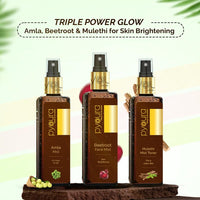 PYOURA Skin Brightening Licorice (Mulethi) Face toner Mist 100ml, Nourishing Licorice toner for Even Skin Tone, Fades Dark Spots & Pigmentation, Hydrating Face Serum Toner