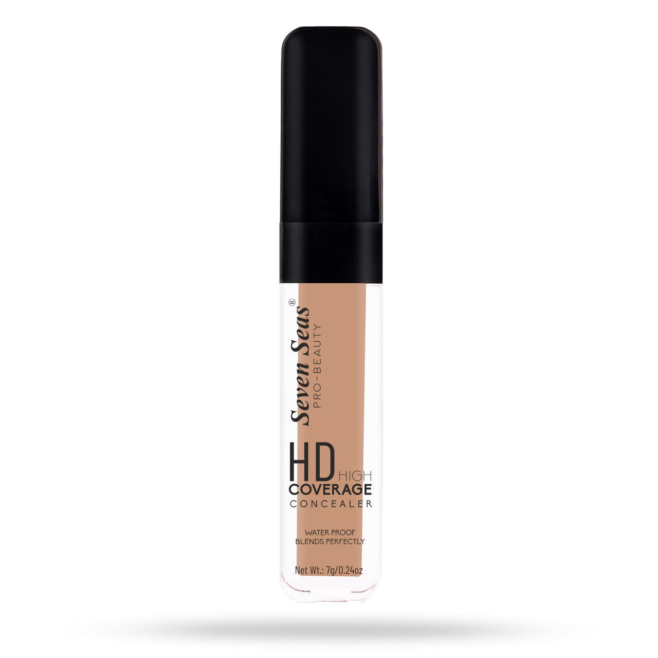 Seven Seas Water Proof | Long Lasting | Cover Spots | Full Coverage HD High Coverage Concealer (Chest Nut, 7g)