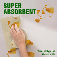 Beco Eco-Friendly Soft Facial Tissue & Kitchen Tissue Combo| Tissue Paper Box(100Pulls- Pack of 6) | Kitchen Tissue Roll (60Pulls-Pack of 4) | Super Absorbent, Unbleached, 100% Natural Chemical Free