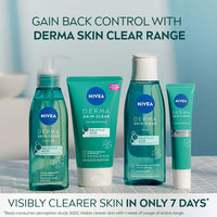NIVEA Derma Skin Clear Exfoliator 8% Salicylic, Glycolic Acid, Niacinamide Fight Blemishes Acne Mark