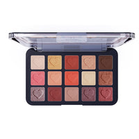 Shryoan Fantasy Dream 15-Color Noble Eyeshadow Palette | Highly Pigmented, Easily Blendable and Matte Finish, For Creative Eye Look (Shade-01)
