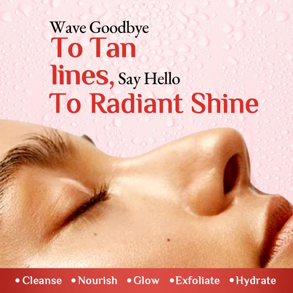 Richfeel Detan Facial Kit | Pomegranate Infused De-tanning Skincare for Brighter Complexion and Reduced Pigmentation | 30 g