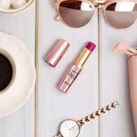 Lakmé 9 To 5 Primer + Matte Lipstick, Matte Finish, Lightweight Lipstick, Lasts For 16Hrs, Nourishes Lips & Great For Daily Use, Deep Wine, 3.6G (Pack of 2)