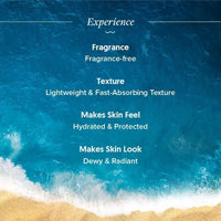 Aqualogica Radiance+ Dewy Sunscreen SPF 50+ PA+++ | Lightweight texture for oily, combination, acne prone skin | Broad spectrum protection | No white cast, Non greasy | For Men & Women | 50g x 2