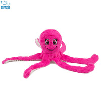 Best Pet Supplies OctoMutant Crinkle Plush Dog Toys for Interactive Play, Puppy and Senior Indoor Play, Soft Head Stuffing, Cute and Cuddly - Bundle (Fuchsia, Purple, Turquoise) Octomutant (Fuchsia, Purple, Turquoise) Large