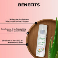 Jovees Herbal White Water Lily Moisturizing Lotion For Moisturised And Nourished Skin | Lightweight, Non-Sticky Normal to Dry Skin 100ml