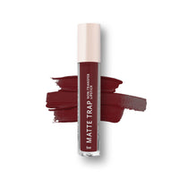 Hilary Rhoda Matte Trap Liquid Lipstick | Non-Transfer & Waterproof Lipstick | 8-Hour Long Stay | Non-Drying Formula | 5ml (Mix maroon - Shade 24)