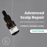 ThriveCo Scalp Vitalizing Serum | Tightens Scalp Skin, Combats Inflammation, Gives Hydration, Prevents Hair Breakage & Promotes Hair Growth & Strength | For Men & Women | Travel-Friendly (10 ml)