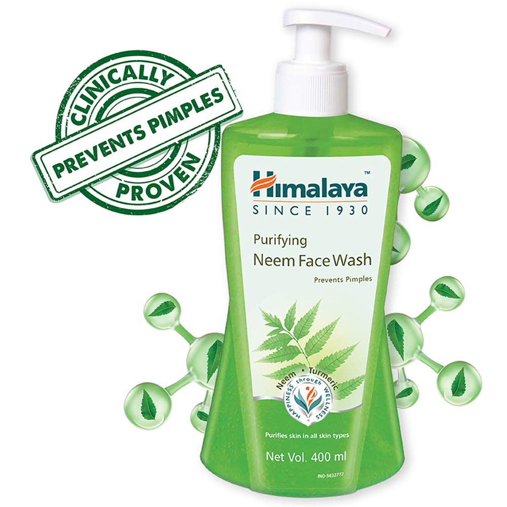 Himalaya Purifying Neem Face Wash, 400 ml and Himalaya Baby Lotion (400ml)