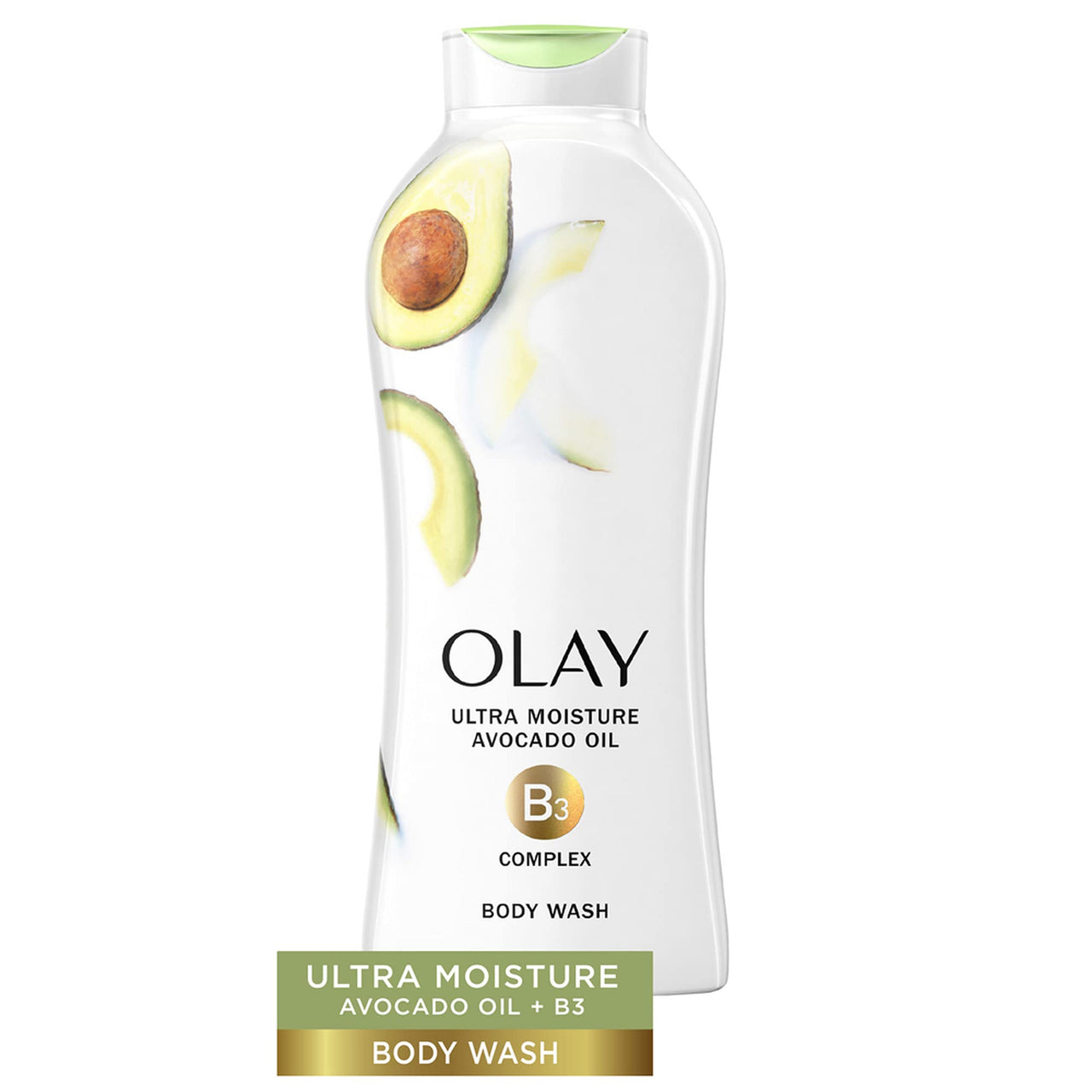 Olay Ultra Moisture Body Wash with Avocado Oil, 650 ml