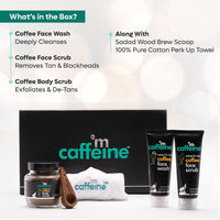 mcaffeine Moment Gift Set For Men And Women With Natural Skin Care Products|Wedding Gifts For Couples|Best Gift To Pamper Your Loved Ones|Perfect Valentine Present For Him/Her|Birthday Anniversary