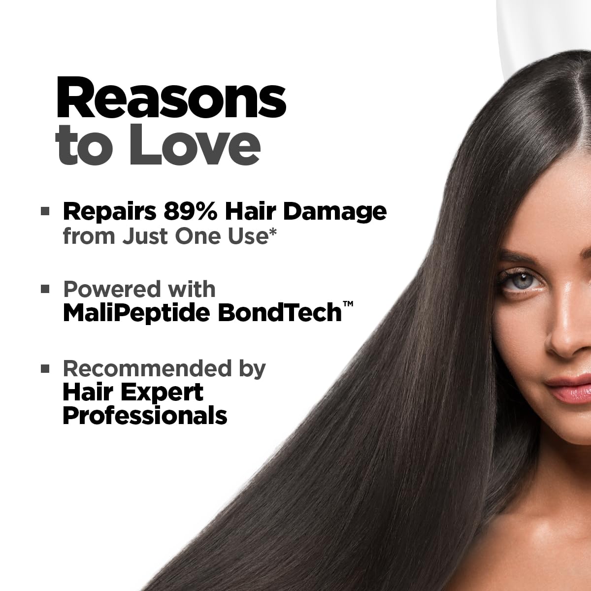 BBLUNT BBLUNT Bond Repair Shampoo - 300ml | Repairs damaged hair by 89% in just 1 use* | Powered with MaliPeptide BondTech | Recommended By Hair Experts | For Men & Women | SLS & Paraben Free