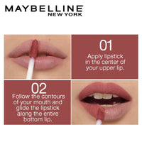 Maybelline New York Lipstick, Matte Finish, Non-Sticky and Non-Drying, Sensational Liquid Matte, 08 Sensationally Me, 7ml