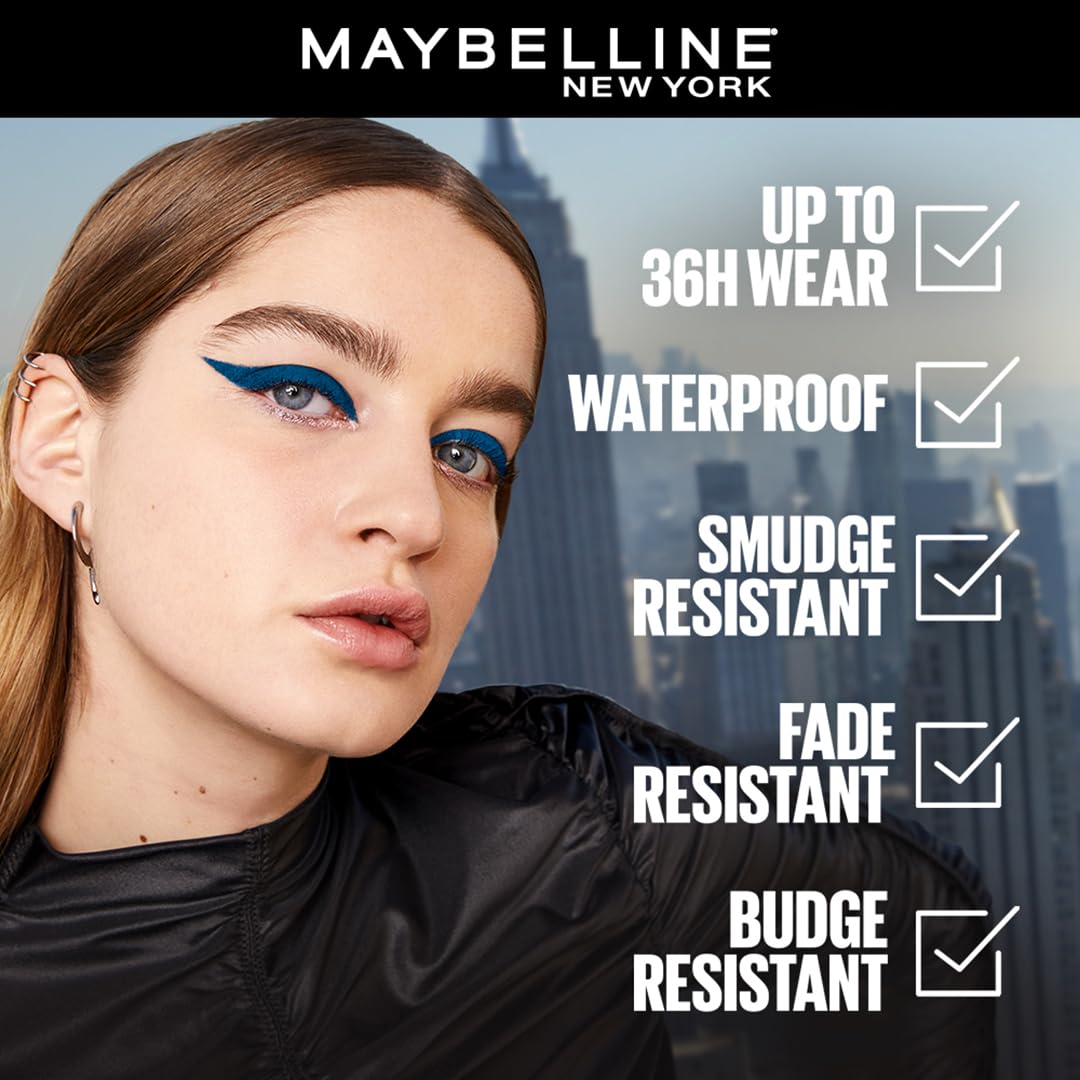 Maybelline New York Tattoo Studio Gel Eyeliner Kajal Color Pencil - Rich Amethyst, Metallic & Matte Looks That Last Up To 36 Hours, Maybelline Water-proof & Smudge Resistant Eyeliner