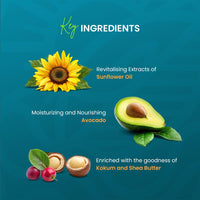 Dhartika Avocado Body Butter - Deeply Hydrating & Nourishing, Enriched with Natural Oils & Butters for Enhanced Skin Elasticity