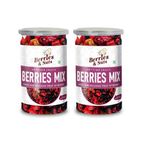 Berries And Nuts International Super Berries Mix | High in Antioxidants | Dried Cranberries, Blueberries, Gojiberries, Raspberries, Blackberries, Strawberries | 400 Grams