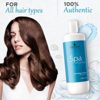 Schwarzkopf Professional Spa Essence Nourishing Conditioner | All, Fresh, 1000 Millilitre (Pack of 2)