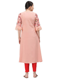 ALC Creation Women's  Crepe A-line Kurta