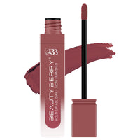Beauty Berry Hold Up All Day Liquid Lipstick | Velvet Nude, Long Lasting, Non Transfer Matte Lipstick, Highly Pigmented, Smooth One Swipe Application & Lightweight