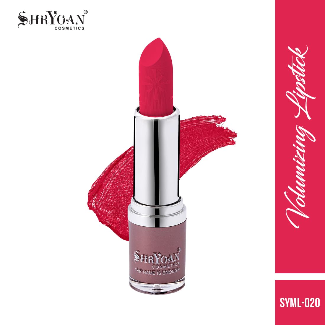 Shryoan Dance Youth Colour Matte Lipstick | 24hr Long Lasting, Velvet Texture, Matte Finish, Easy to Glide and Easy to Use (DOLCE)