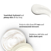 iCosmetiques Day Cream |Vitamins B3, C, E |Shea Butter & Glycerin |SPF Protection with 4 Sunscreens for Glowing Skin |Mineral Oil & Silicone Free |Unisex Total Care Formula |50g