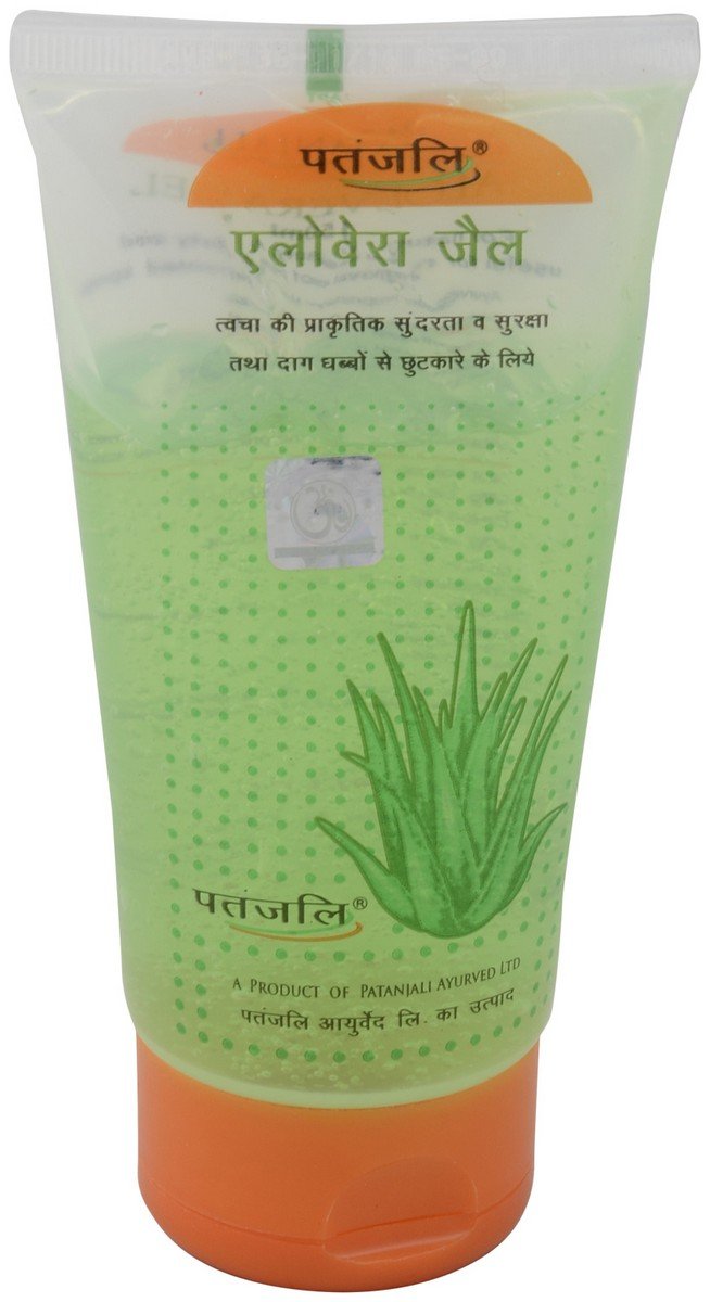 Patanjali Face Gel, Aloe Vera, 150Ml