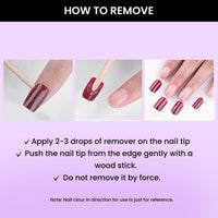 FACES CANADA Ultime Pro Splash Instant Manicure - Charcoal | 16 Pcs Press On Nail Extensions | Artificial Fake Nail Set | Long lasting and Durable | Lightweight & Comfortable