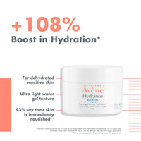 Avene Hydrance Aqua Hydrating Cream In gel 50ml | Intensely moisturise and durably replenish the skin with water on a daily basis | 24 hour hydration A creamy gel-cream