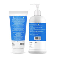 The Derma Co. Anti-acne Face & Body Cleanse Combo (2% Salicylic Acid Gel Face Wash 100ml + The Derma Co 1% Salicylic Acid Daily Exfoliating Body Wash with Salicylic Acid , Glycolic Acid & PENTAVITIN® - 250ml) |Fights Active Acne | Deeply Cleanses | Smooth
