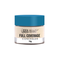 BEAUTY BERRY FULL COVERAGE CONCEALER, LONG-LASTING, WATERPROOF, CREAMY TEXTURE, SPOTLESS LOOK WITH ULTRA-LIGHTWEIGHT, 10G.