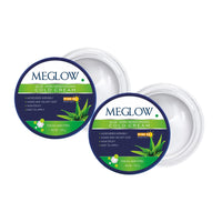 Meglow Aloe Vera Moisturizing Cold Cream for Winter | Moisturizer with SPF 15 Protection | Deep Hydration for Dry Skin | Nourishing Face Cream for Women & Men - 125g (Pack of 2)