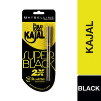 Maybelline New York Colossal Kajal, Super Black, 0.35g, Volum Express Colossal Waterproof Mascara, 10ml and Garnier Skin Naturals Micellar Cleansing Water, 125ml