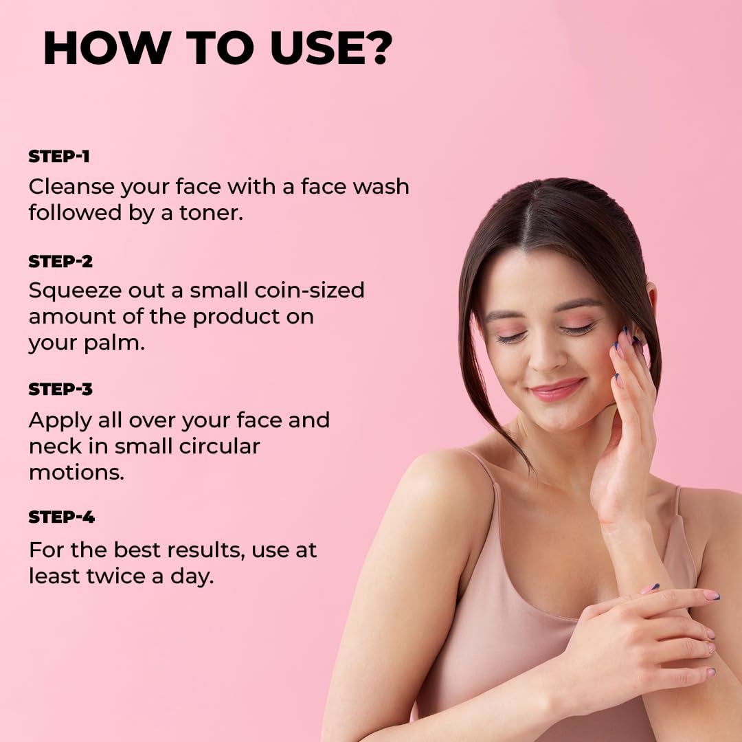 Jovees Herbal White Water Lily Moisturizing Lotion For Flawless Skin | Face Moisturiser For Everyday Use for Normal to Dry Skin | Lightweight, Non-Sticky, Optimum Moisturization- 200ML