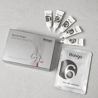 Raaga Professional Stem Cells Infused Platinum 6 Step Facial Kit | Platinum Colloid, Argan Stem Cells | Restores Skin's  Moisture | All Skin Types (61 gm)