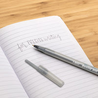 BIC Round Stic Xtra Precision Ball Point Pen, Black, 12 Pack 1 Count (Pack of 1)