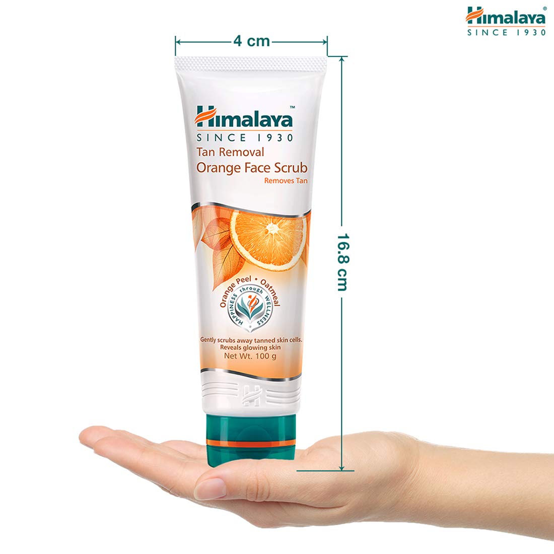 Himalaya Tan Removal Orange Face Scrub, 50g