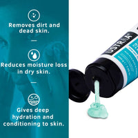 Ustraa Face Wash - Mint Cool - For Dry to Normal Skin - 200g | Reduces Moisture Loss | Removes Dirt & De-Tan Cream For Men- 50g | for Effective Tan Removal & Even Skin Tone | Without Bleach