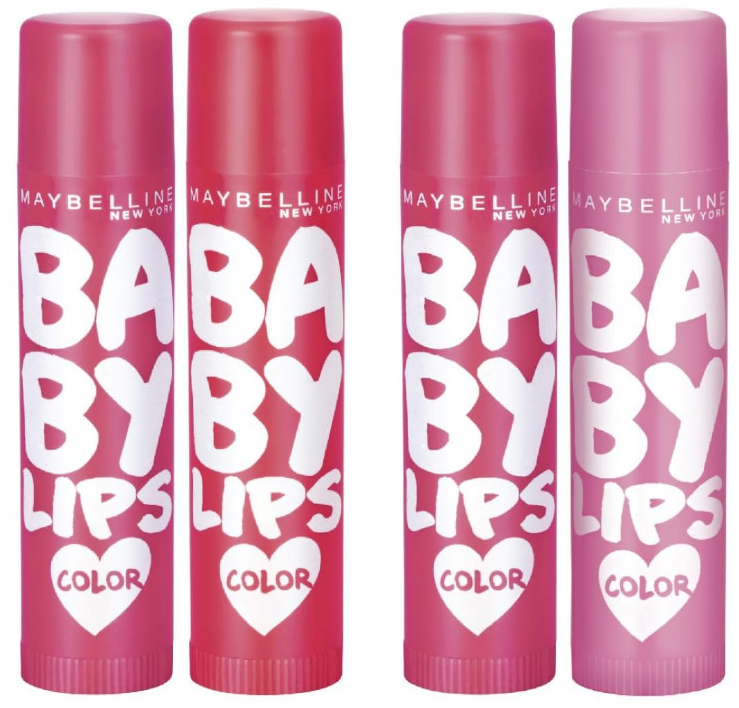 Maybelline New York Lip Balm & New York Lip Balm, 1 Count, Pink
