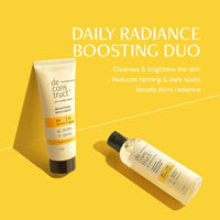 Deconstruct Daily Radiance Boosting Duo- Brightening Face Wash (100ml) + Brightening Face Moisturiser (50 g) | For Glowing and Radiant Skin | Anti Pigmentation Duo | Pack of 2