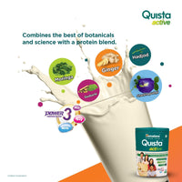 Himalaya QUISTA ACTIVE Powder 200G (MILK MASALA FLAVOUR)