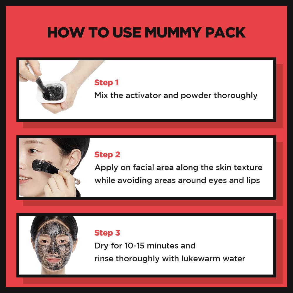 SKIN1004 Zombie Beauty Mummy Pack& Activator Kit, Wrinkles Treatment, Smoothening,Wrinkles, 140 Grams