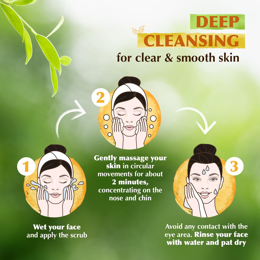 Everyuth Naturals Hydrating & Exfoliating Walnut Apricot Scrub, 100gm, Tube